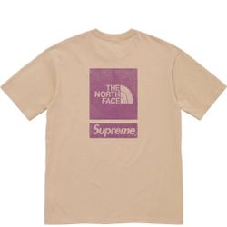 Supreme@/The North Face@ S/S Top Khaki Large