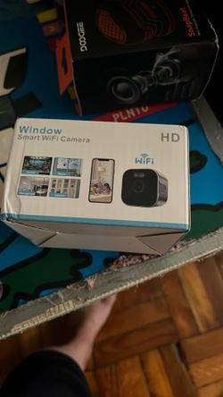 2K Window Camera, Indoor Camera for Home Security with Full-Color Night Vision