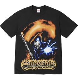 Supreme Grim Reaper Tee Black Large