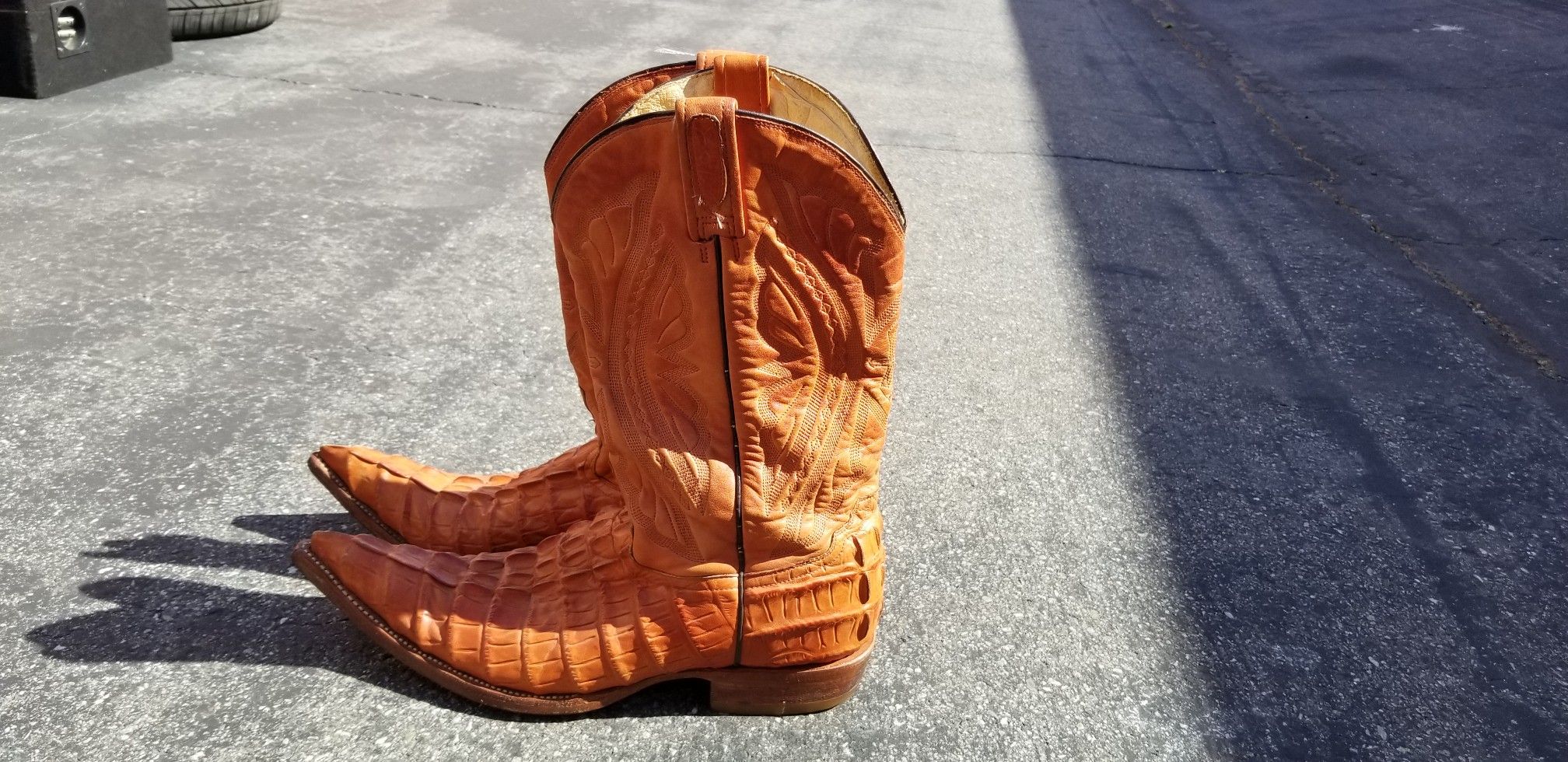 Rudel crocodile boots