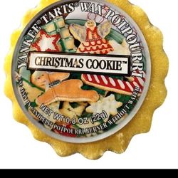 Yankee Cadle Tart Warmer Vintage Christnas Cookie # 579504