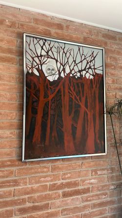 Oil Painting Signed Stebbins Framed