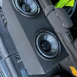 10 Inch Subs Like New