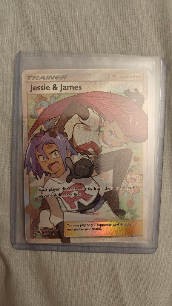 Pokemon Jessie & James Full Art Card