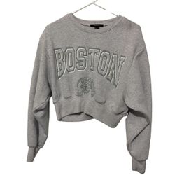 Forever 21, Tops, Boston Cropped Hoodie