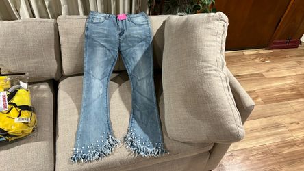 Denim Pearl Jeans New With Tag Size 6