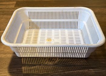 Multi-Purpose White Ventilated Organization Bin