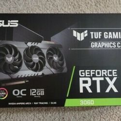 ASUS TUF Gaming NVIDIA GeForce RTX 3060 OC Edition Graphics Card *NEW*