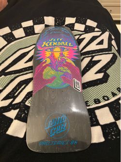 Santa Cruz Skateboard Jeff Kendall Reissue Brand New Shrink Wrapped Only $100!!!!!