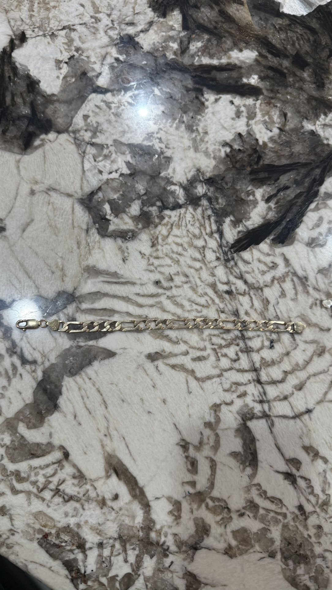 14k Gold Figaro Bracelet