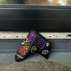 Skull Golf Putter Headcover 