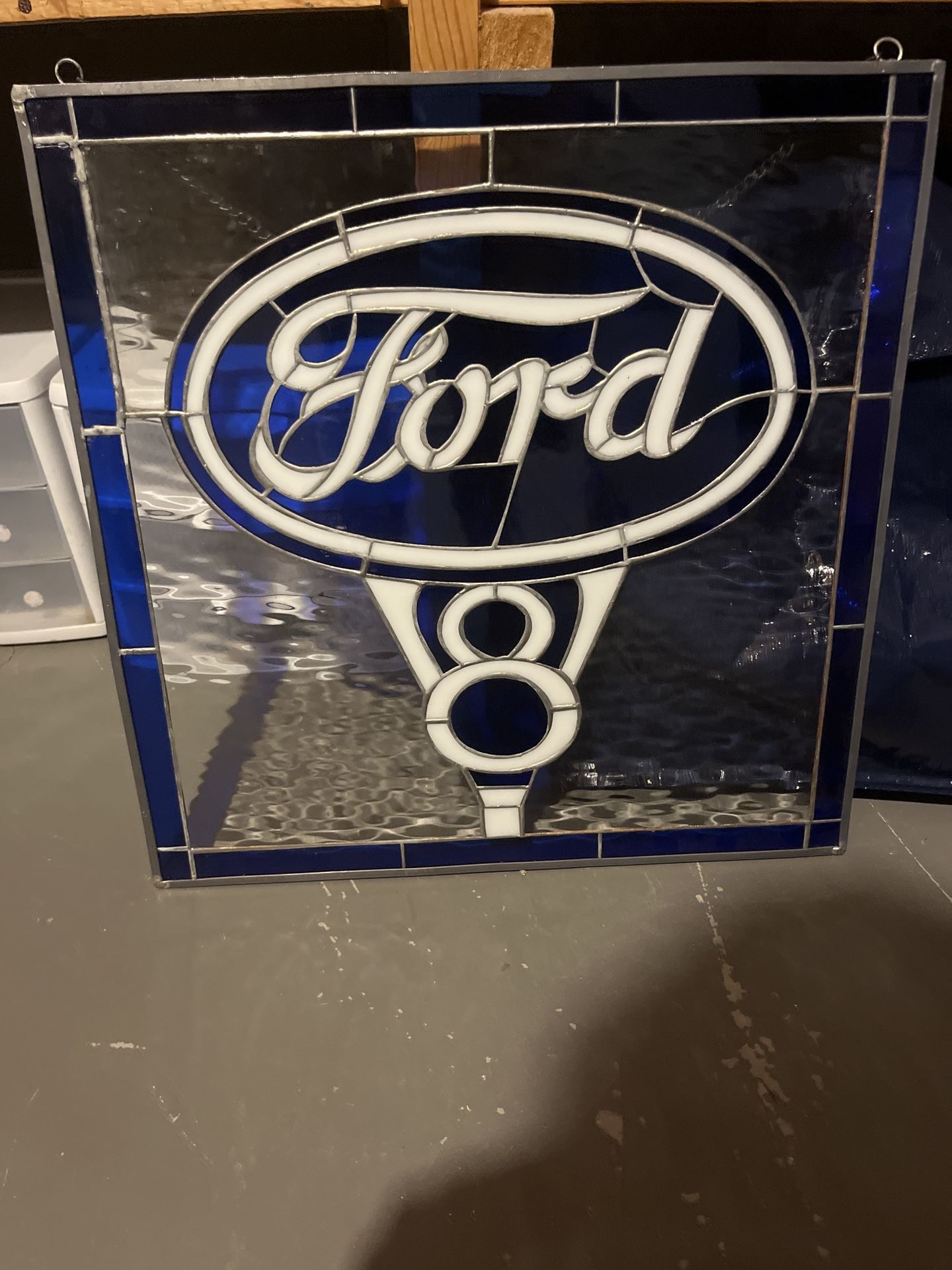 Vintage Ford Custom Glass