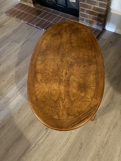Oval Coffee Table