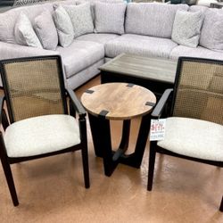 New Set (2) Arm Chairs — SPECIAL 