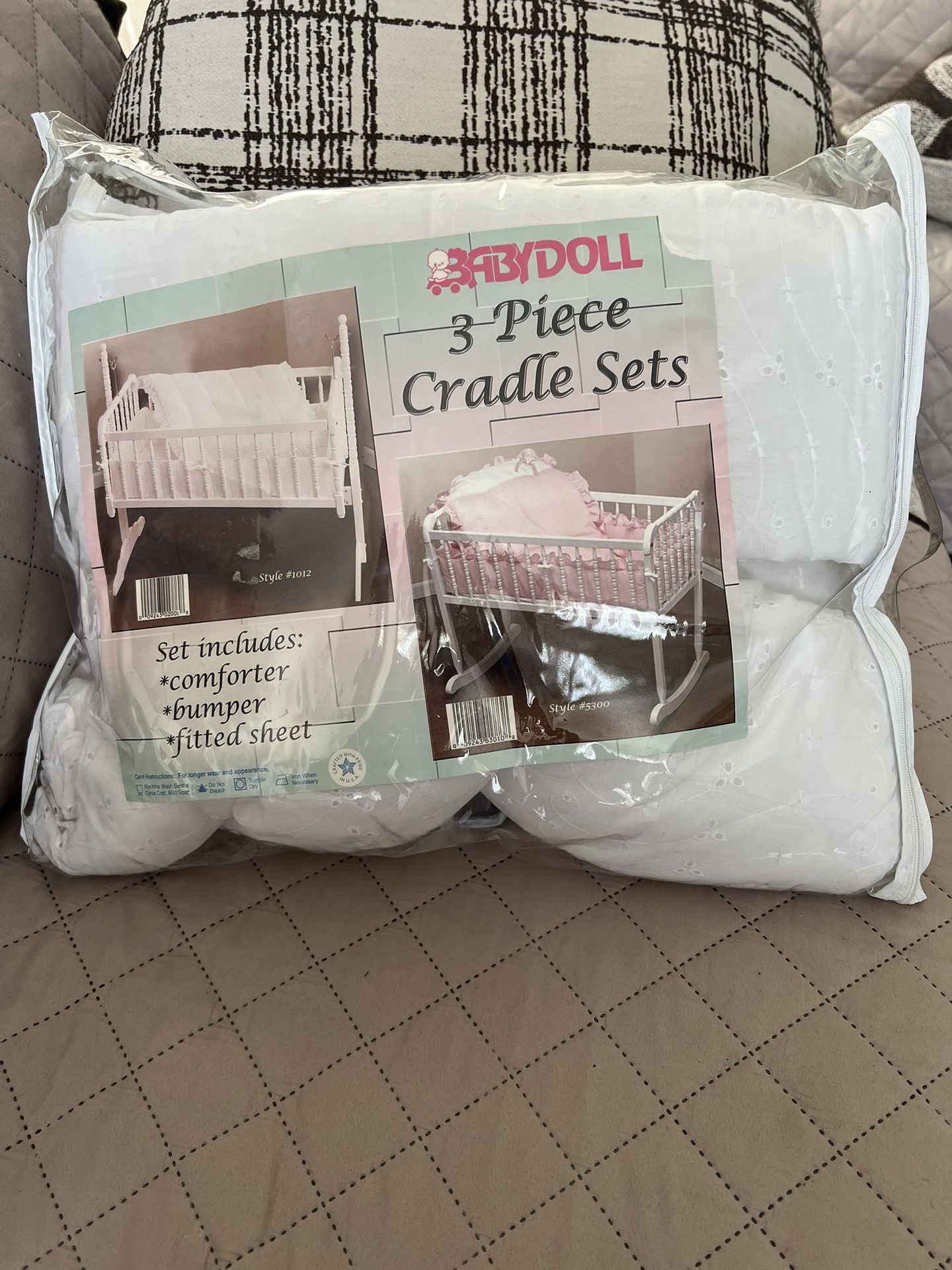 BabayDoll 3 Poece Cradle Sets