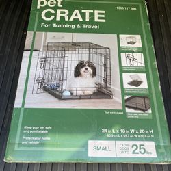 SMALL DOG PET CRATE