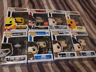 Video game Funko pops (Individual prices)
