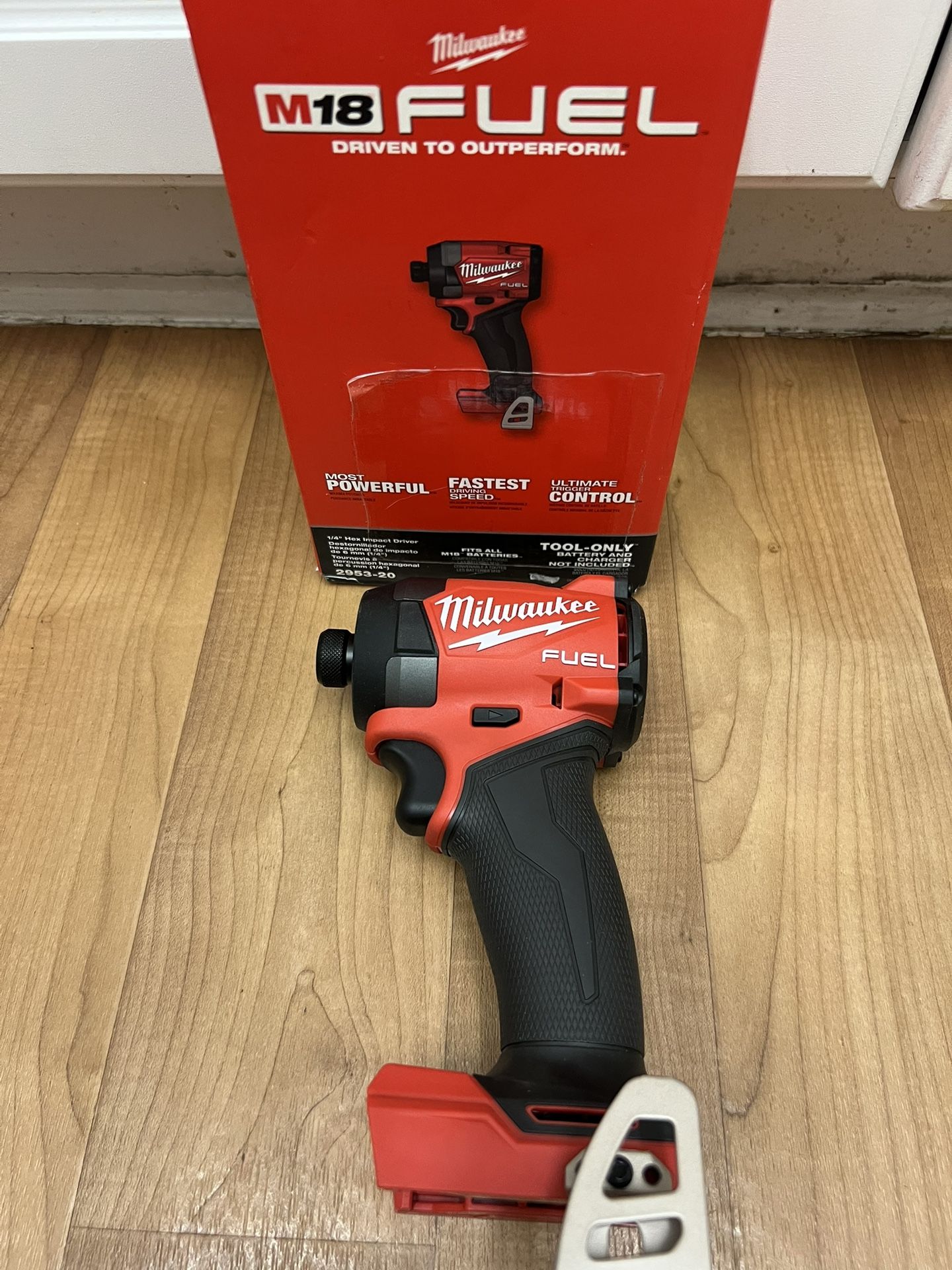 Milwaukee M18 FUEL 18V Lithium-lon Brushless Cordless 1/4 in. Hex Impact Driver (Tool-Only)