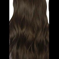 Bellami 22 Inch Brown Hair Extension Weft 