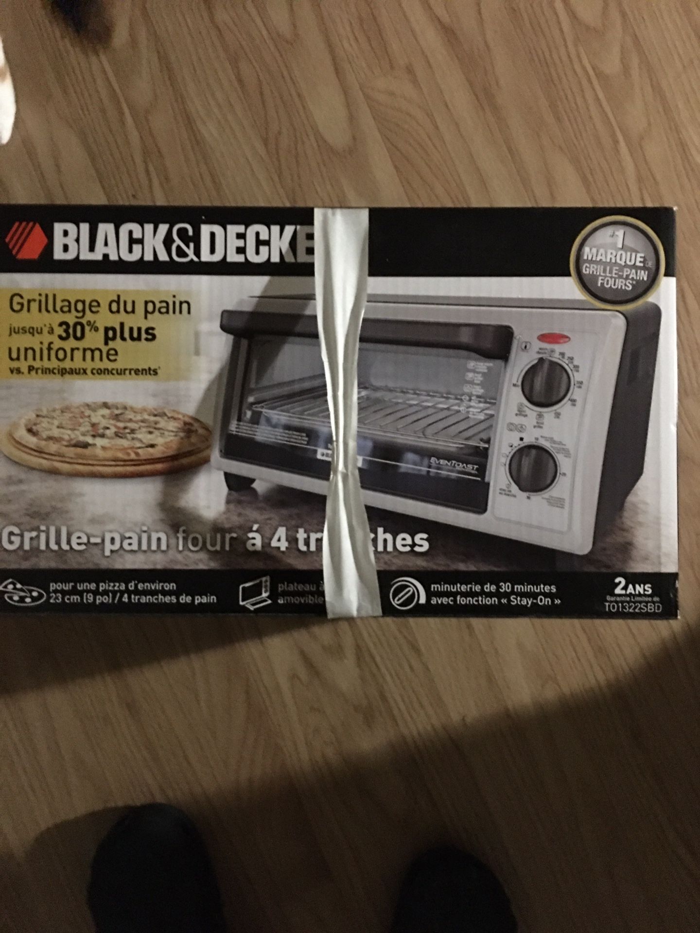 Black decker 4 slice grill toaster oven