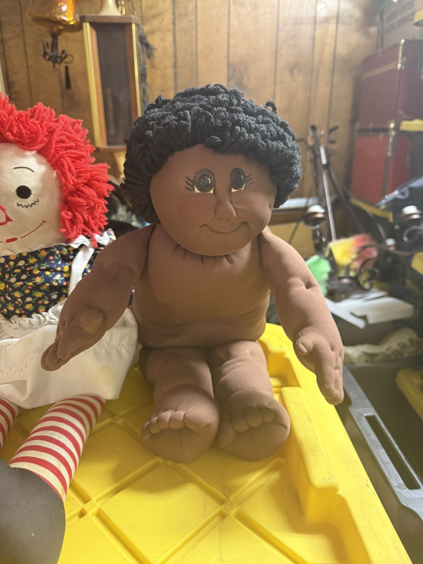 Black Cabbage Patch doll