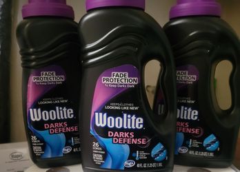 3 Woolite Darks 26 Loads/40oz BOTTLES FOR $15/$15 por Los 3