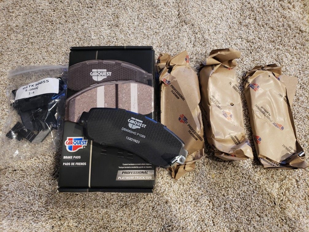 Carquest PDX1089H Pro Platinum Front Brake Pads 07-25 Acura RDX Honda CR-V 05-16 Odyssey Passport Accord Crosstour 18 Subaru Legacy