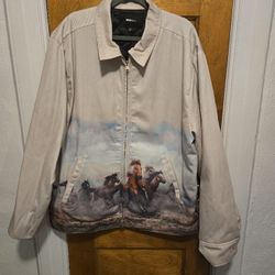 Nova Men's XXL Horse Print Jacket