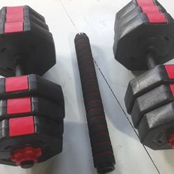 Adjustable Dumbells