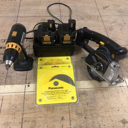 Panasonic 12 Volt Power Tools Set