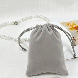 12 Pcs Pounch Gray Color 12*4 Inches 