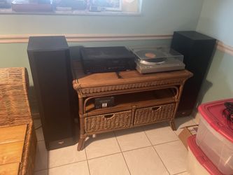 Stereo System And Record Player