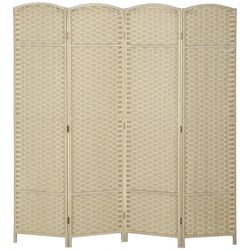Room Divider Screen 4 Panel Tall Privacy Screen 