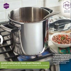 Olla de presión 10 Qt Princess house