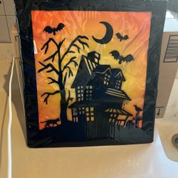 Haunted House Candy Window Tote Bag