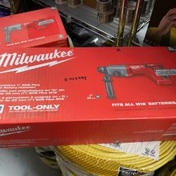 Milwaukee M18 18V Lithium-Ion Brushless Cordless 1 in. SDS-Plus D-Handle Rotary Hammer (Tool-Only)