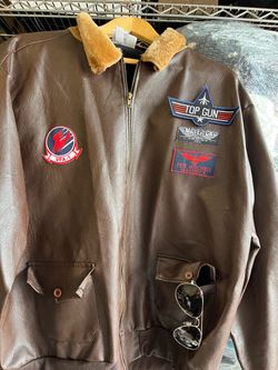 Top gun Jacket & Glasses