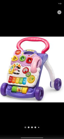 VTech Sit-to-Stand Learning Walker lavender