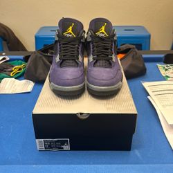 Jordan 4 Retro Lakers Size 10.5 Men’s 