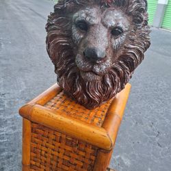 Lion Head Handpainted