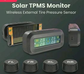Tpms Monitor Solor  or rechargeable