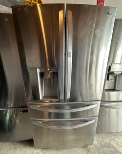 LG Stainless Steel Fridge French Door Style