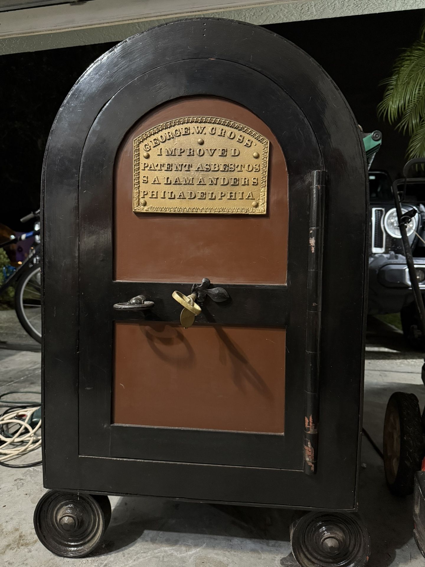 Antique Doghouse Safe