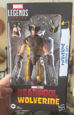 Marvel Legends Wolverine Brown Suit Action Figure