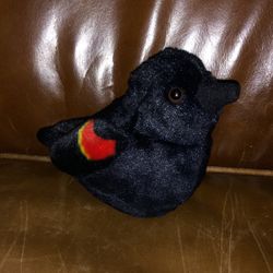 Red wing black, bird, plush