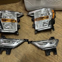 Ford f150 Headlights And fog Lights 