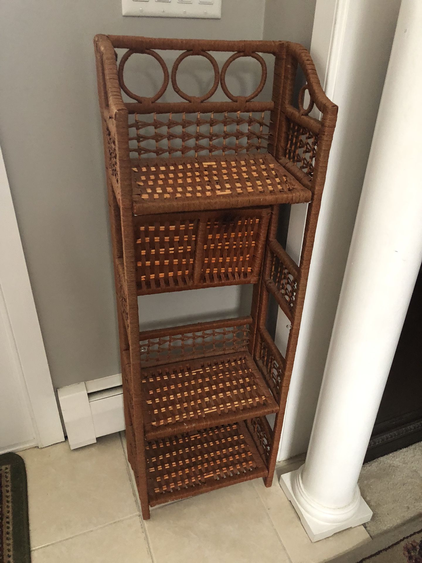 Vintage Almirah Shelves