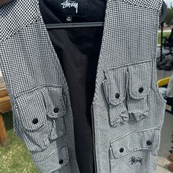 Stussy Houndstooth Vest