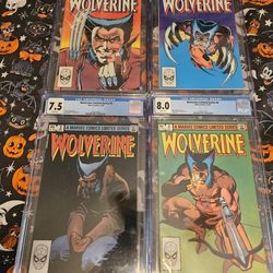 Cgc wolverine comic lot