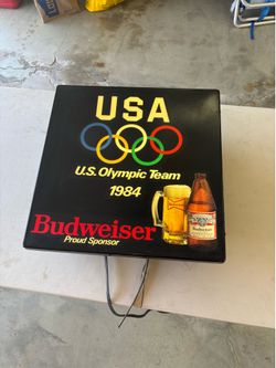 Budweiser 1994 Olympics Beer Bar Light